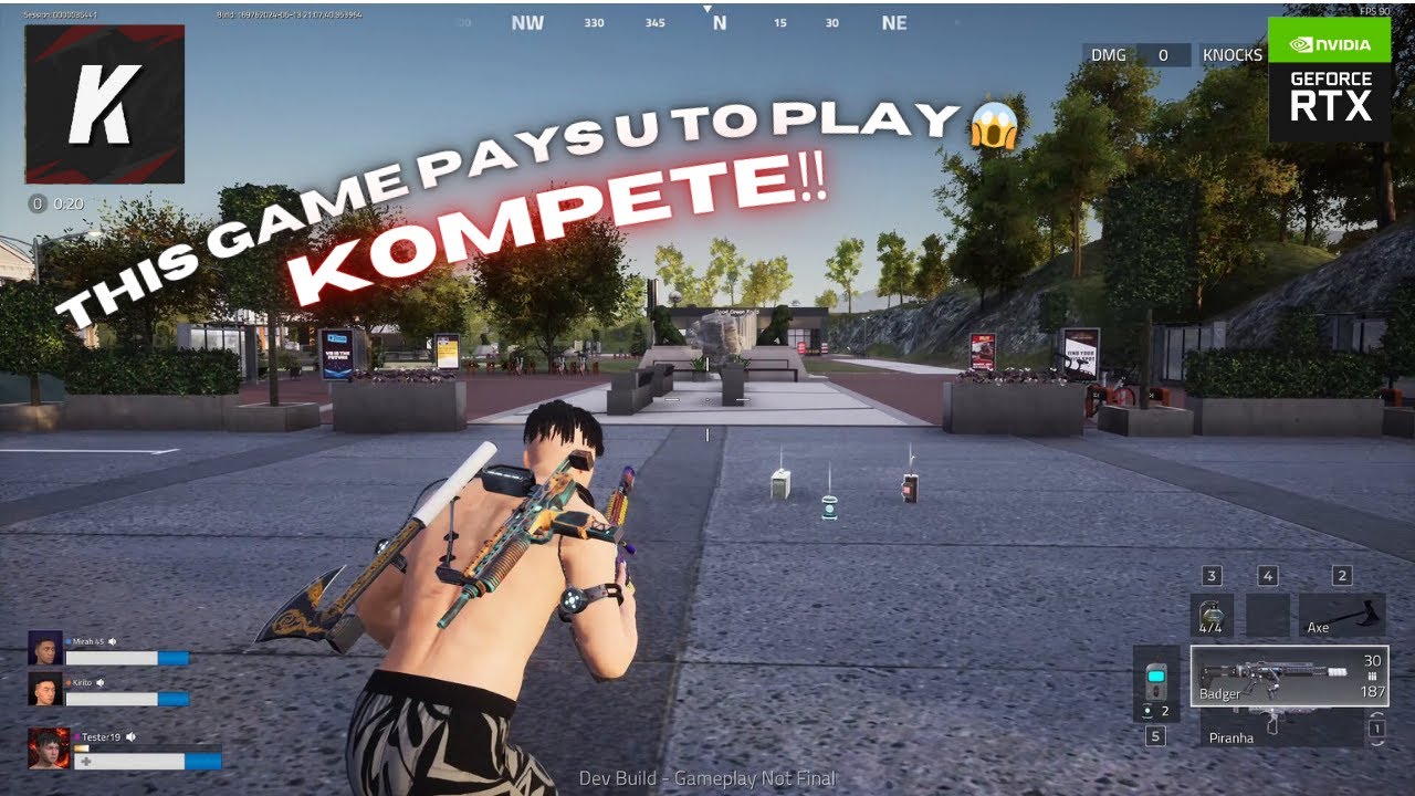 THIS NEW GAME PAYS YOU TO PLAY‼️🫢| KOMPETE PC 120 FPS GAMEPLAY