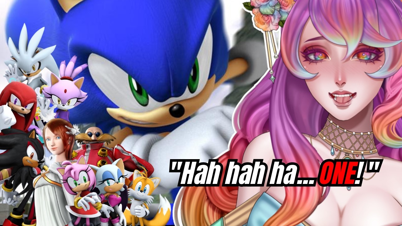 Rainbow Reacts to Sonic the Hedgehog (2006) | Real-Time Fandub Games by SnapCube