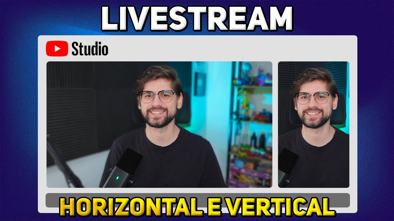 Como fazer Live na Vertical e Horizontal ao Mesmo Tempo no YouTube (Fácil e Rápido)