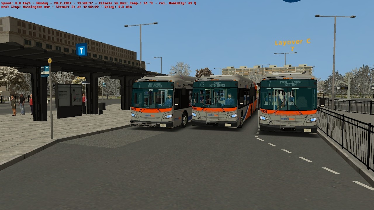 OMSI 2- Aberdeen (WMATA)  route 7 to Waterfront - Public Market