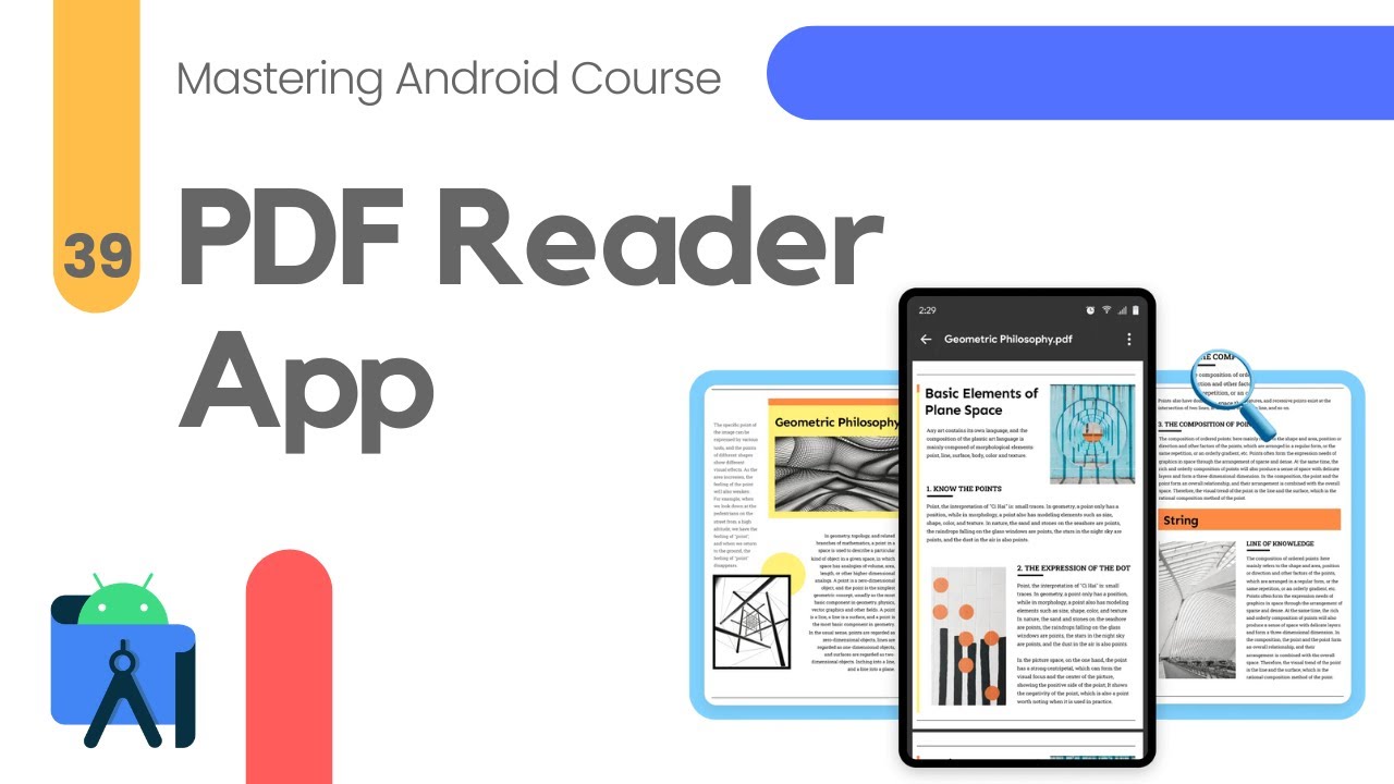 Creating PDF Reader App - Mastering Android Course #39