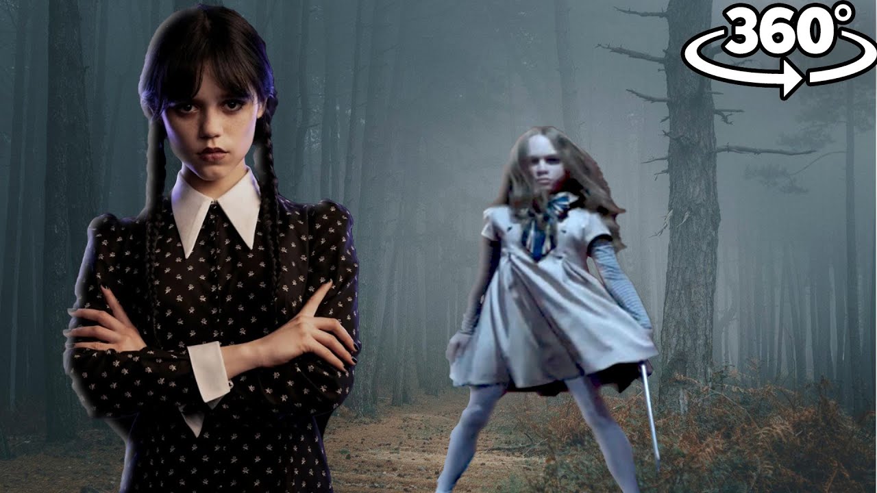 M3GAN Vs Wednesday Adams Hide and Seek 360&deg; | VR/360&deg; Experience