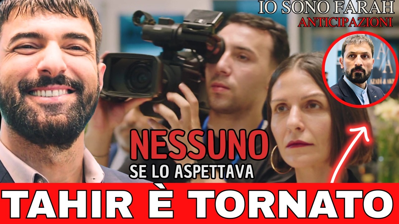 IO SONO FARAH ANTICIPAZIONI: Colpo di scena al centro commerciale: Tahir interrompe la cerimonia e..