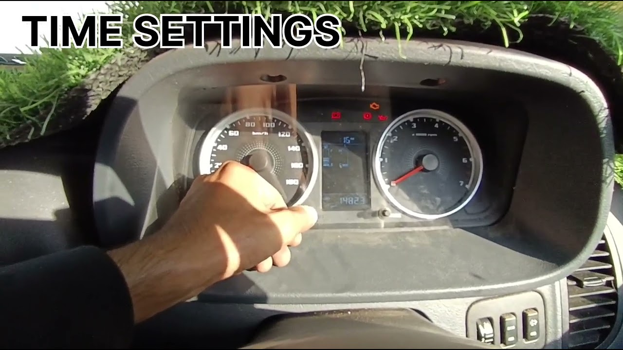 tata yodha ka time kaise set karen||gadi ka time set karana sikhe||how to set time vehicle||