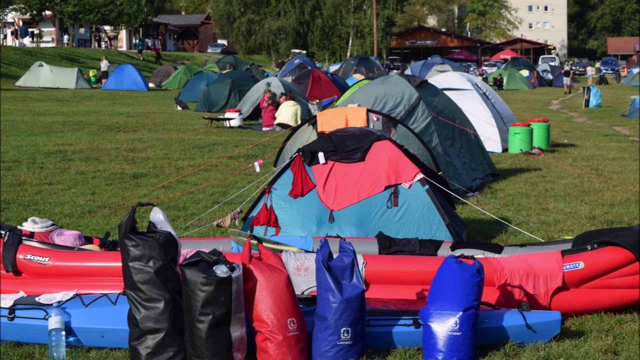 Kanutour auf der Moldau