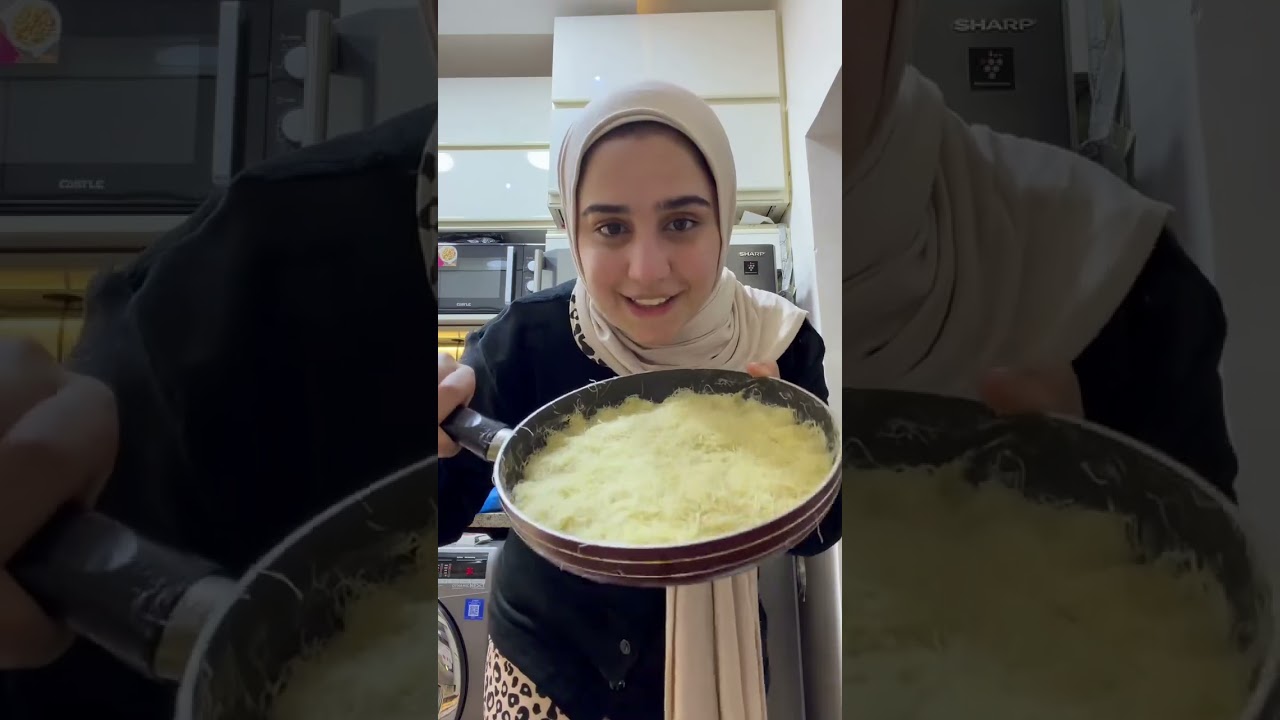 كنافه الطاسه في حته تانيه ❤️👌🏻