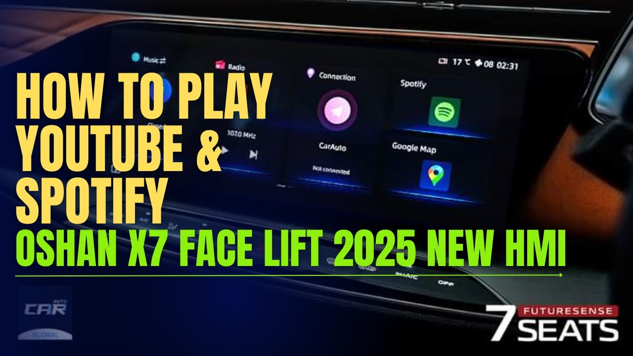 Changan Oshan X7 Facelift || How to use YouTube & Google Maps || Does it work || Mr Changan