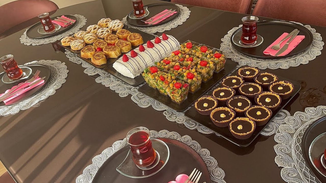 ПЯТЬ ЧАЙНЫХ РЕЦЕПТОВ. / Гостевое меню на 10 человек/Тихий видеоблог