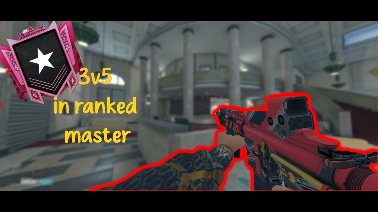 Ranked master against world ranked top 1 - Rainbow Six Mobile