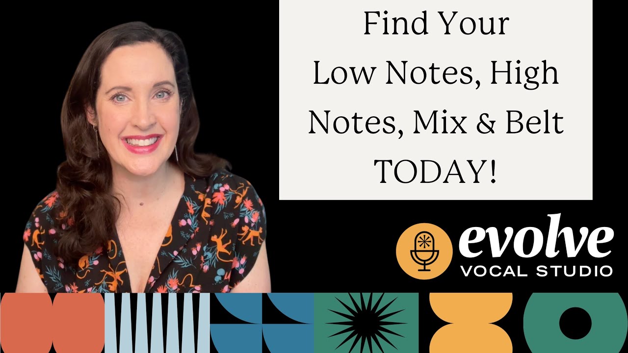 Find Your Low Notes, High Notes, Mix AND Belt, TODAY