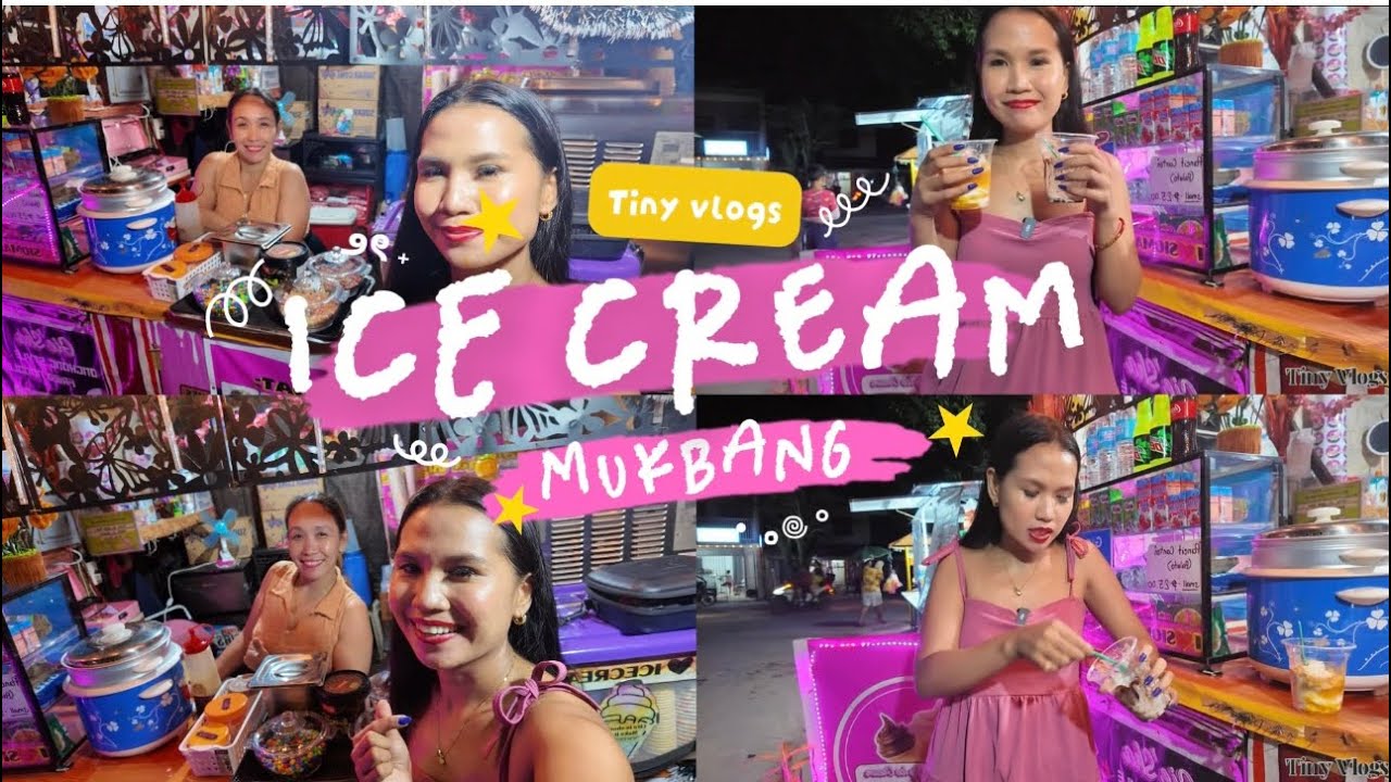 Mukbang Tayo ng ICE CREAM dito sa Freedom Park |Tiny Vlogs 