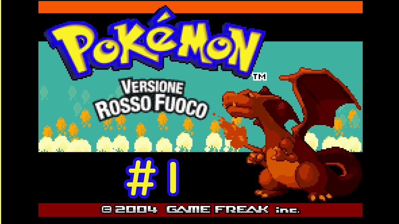 Starter - Pokémon Rosso Fuoco - 1 - GBA Nintendo Switch 2 - Gameplay ITA