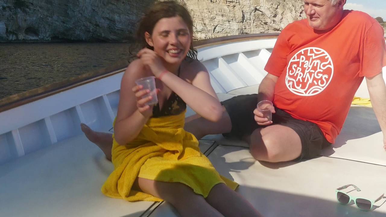 Sailing to the island of Capri and back - Italy
