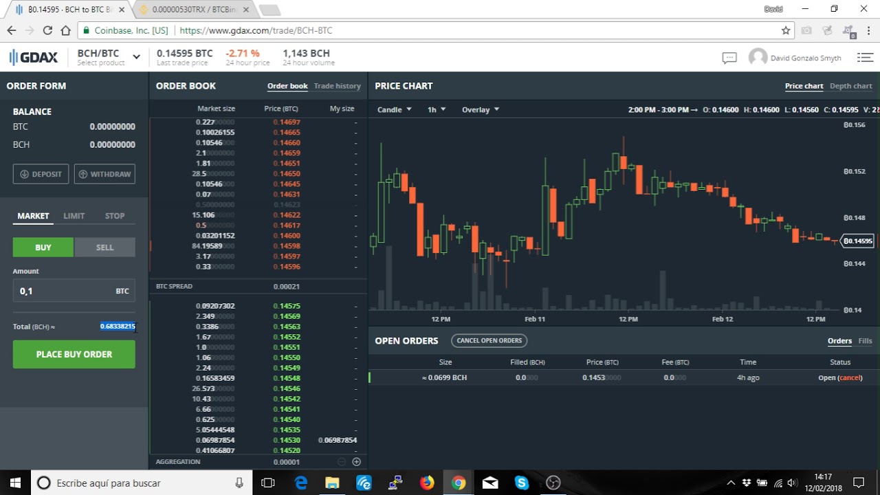 How to use GDAX and Binance for basic cryptocurrency trading