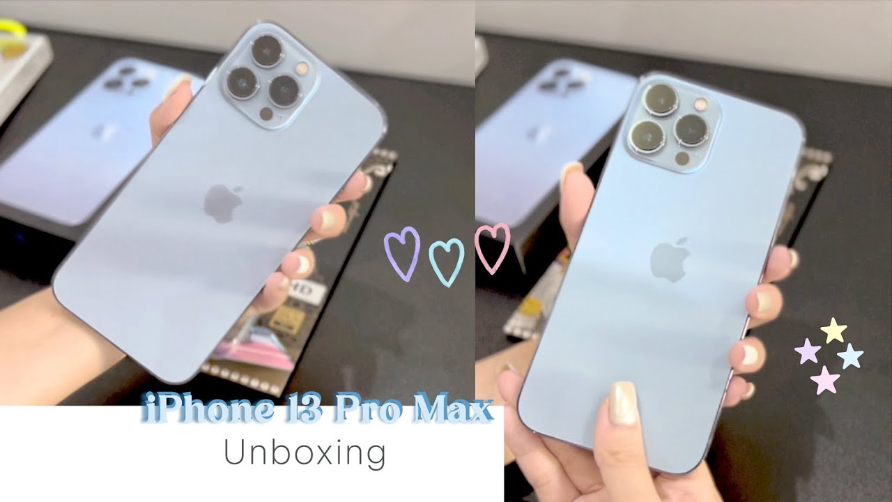 iPhone 13 Pro Max | Unboxing | Sierra Blue