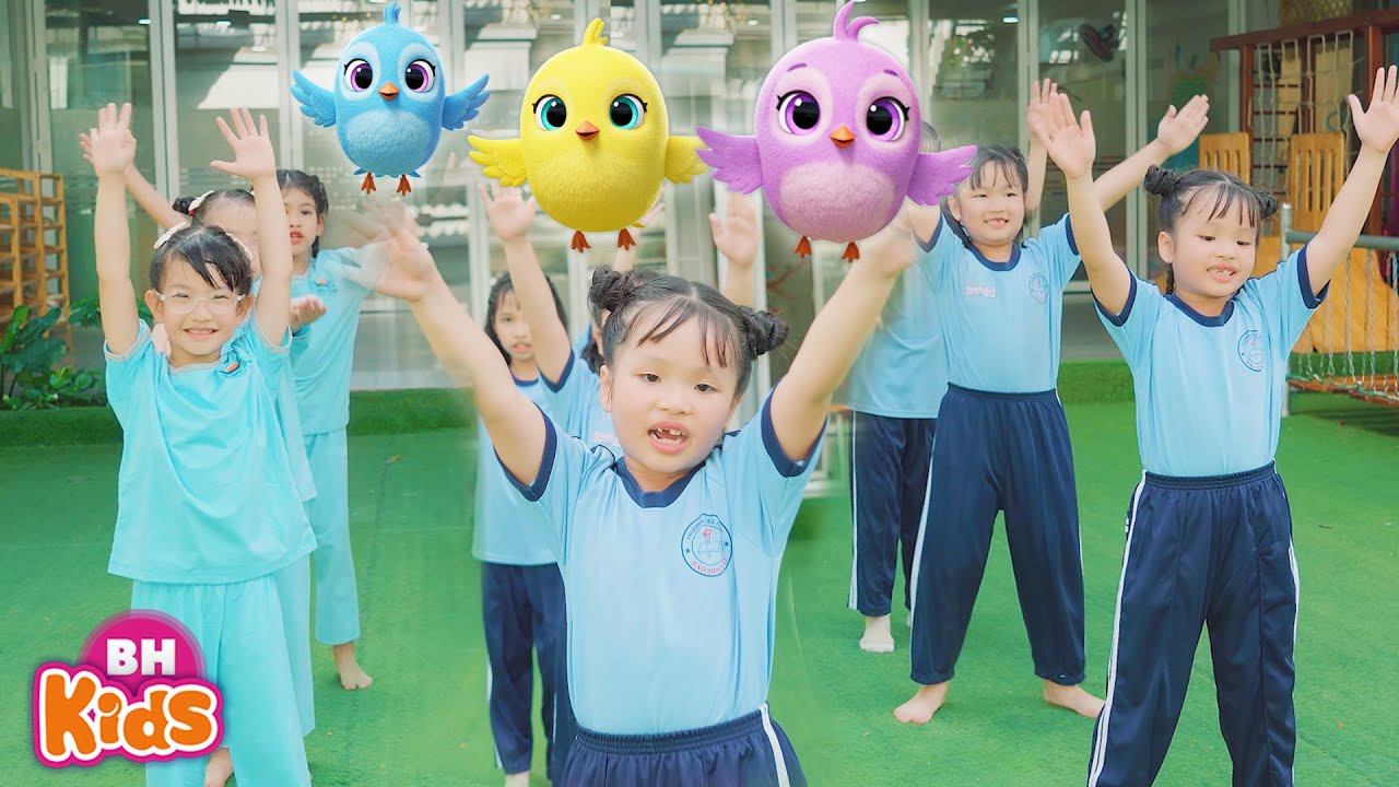 Bé Tập Thể Dục Buổi Sáng - Nhạc Thiếu Nhi Vui Nhộn Hay Nhất Cho Bé Mầm Non