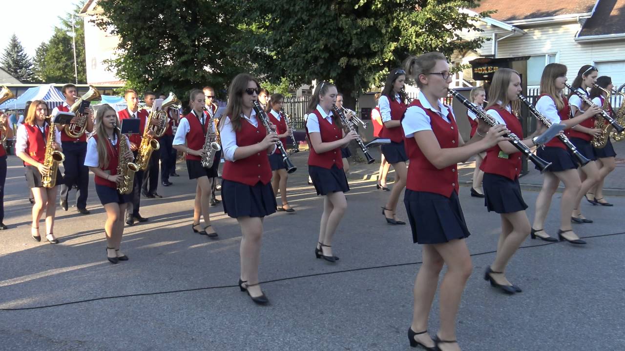 MOD ZS w Suchowoli - Suchowola 2016 - przemarsz