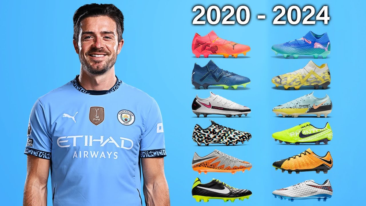 JACK GREALISH - New Soccer Cleats & All Football Boots 2012-2024