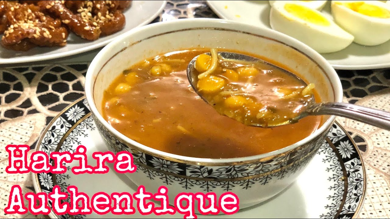 RECETTE HARIRA POUR DÉBUTANTS EXPRESS: Soupe marocaine traditionnelle facile et rapide. Deli Cuisine