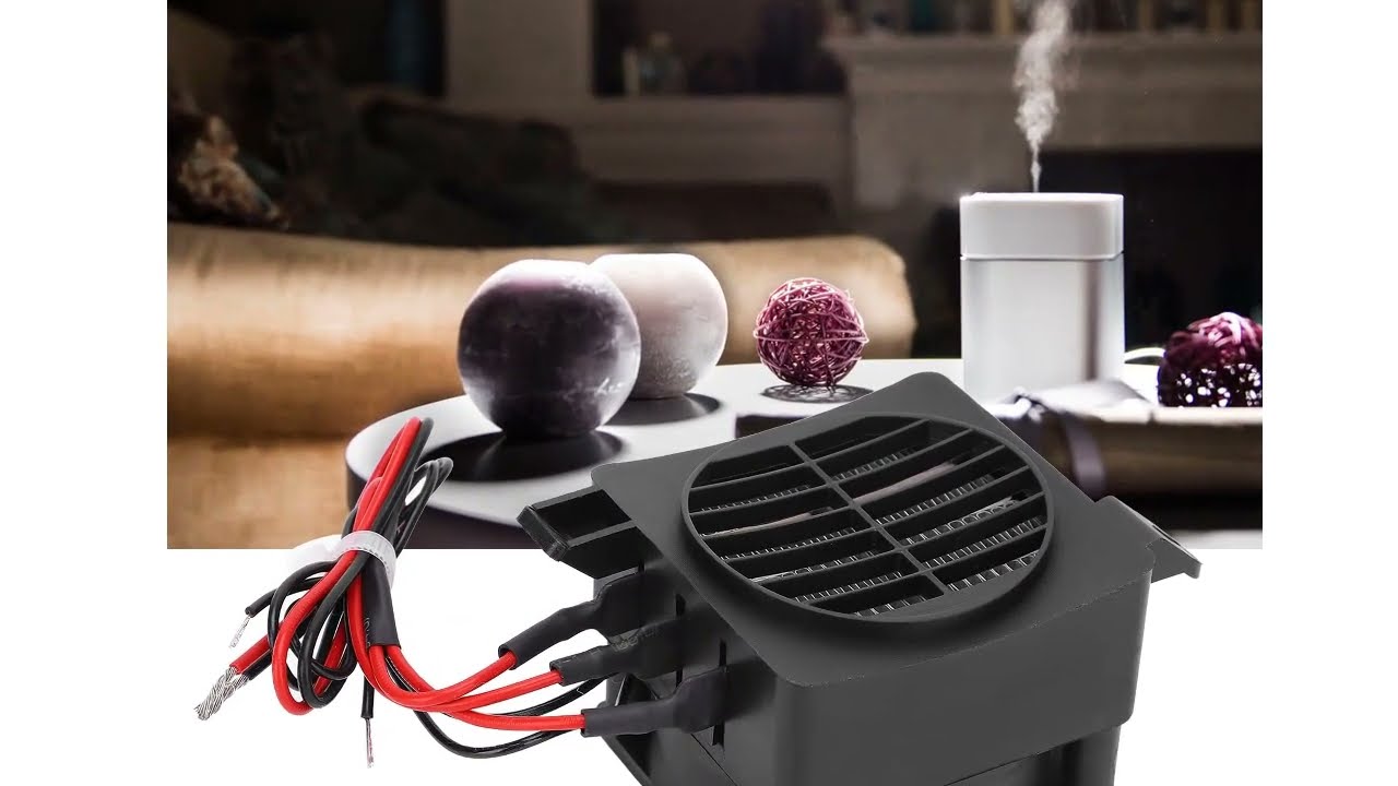 220V - 300W, PTC Heater with Fan Electric Ceramic Thermostatic, DIY Heating Heater Element
