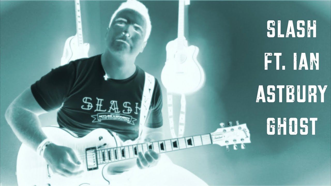 Как НАСТОЯЩЕ играть: Slash - Ghost (полный урок игры на гитаре + соло + обучающее видео с табулат...