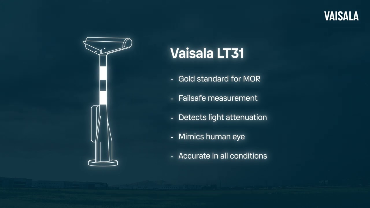 Vaisala AviMet Runway Visual Range (RVR)