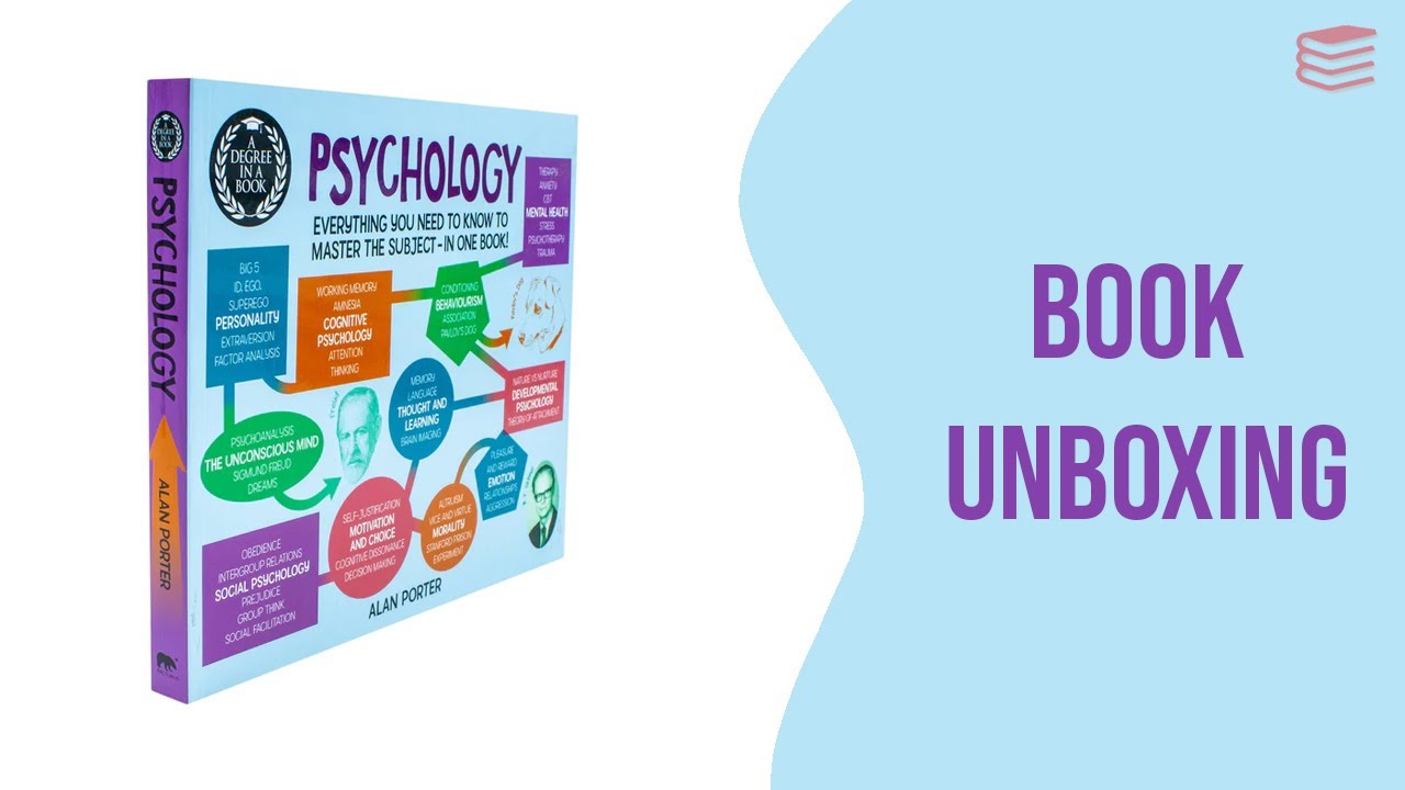 A Degree in a Book: Psychology by Dr Alan Porter - Book Unboxing