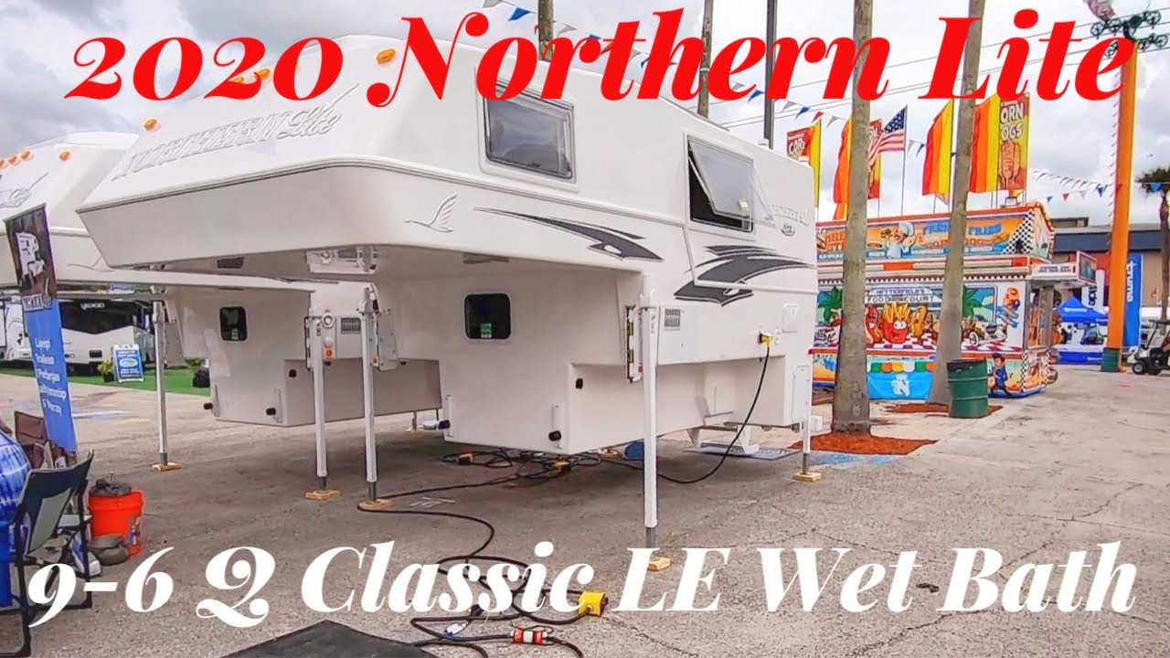 2020 Northern Lite 9-6Q Classic LE Wet Bath Truck Camper Tour