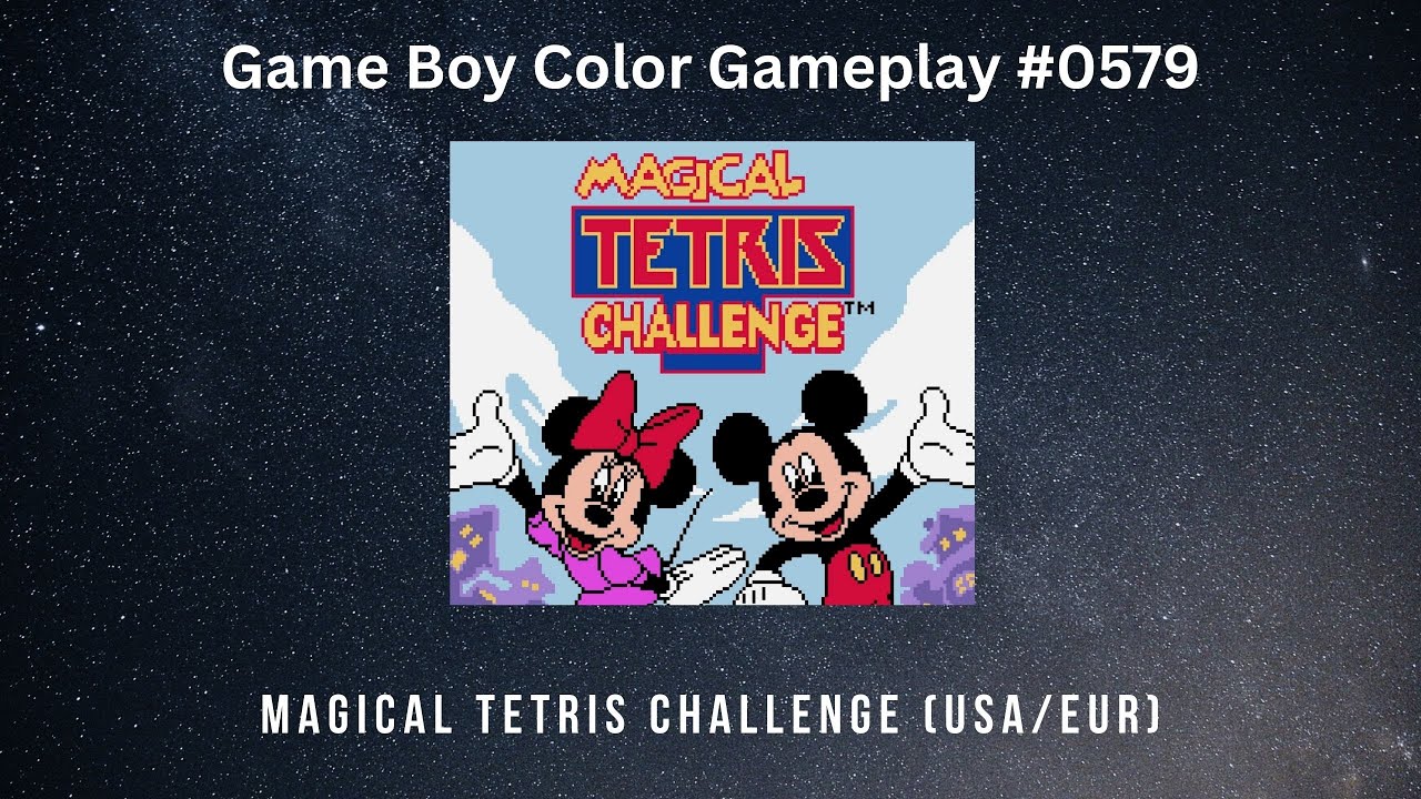 Magical Tetris Challenge (USA/EUR) (Game Boy Color / Gameplay #0579)