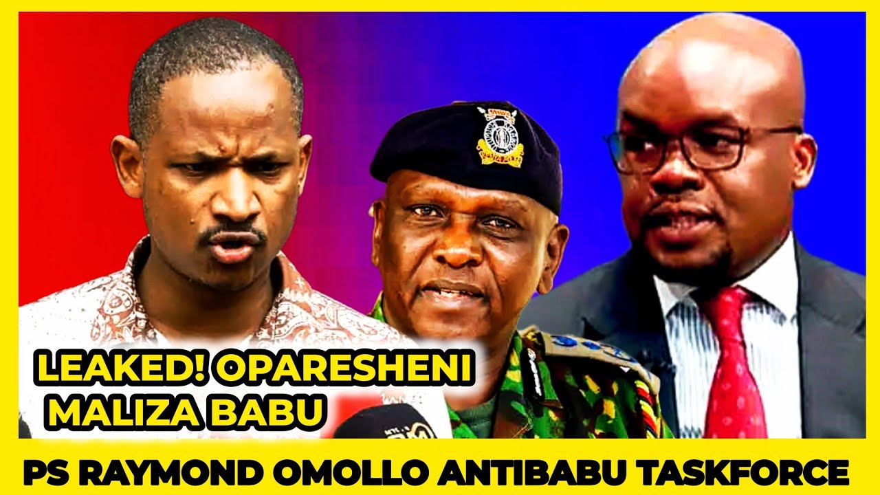 LEAKED! Panicked Ruto Through Ps Raymond Omollo Launches Anti-Babu Owino Taskforce In Luo Nyanza!