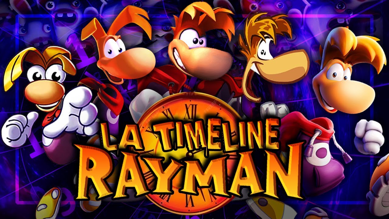 La TIMELINE des JEUX RAYMAN (et lapins crétins) - ORTIHOOD