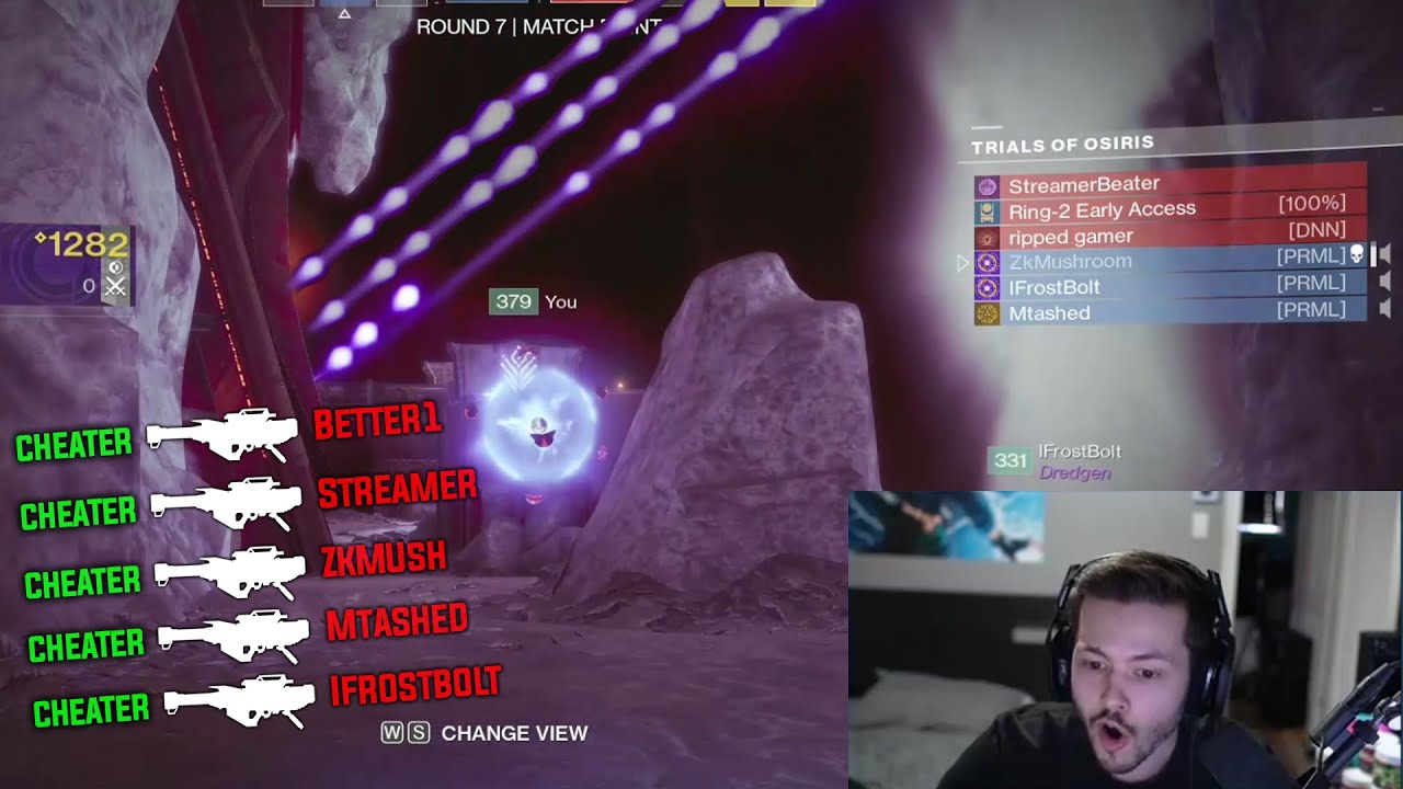 I have never seen Cheaters like that in destiny 2.. they're Evolving (Infinite Rockets)