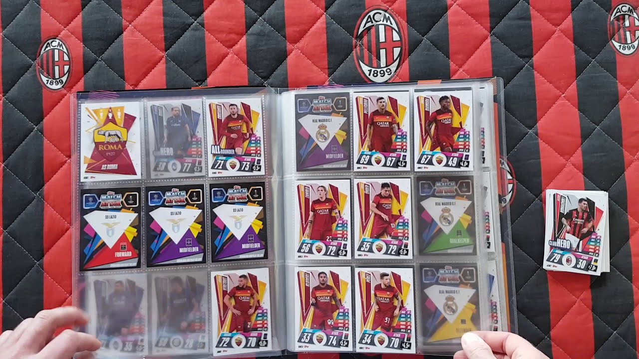 TOPPS MATCH ATTAX CHAMPIONS LEAGUE 2020/21 - ITALY VERSION - PIERWSZE UZUPEŁNIANIE ALBUMU !!!