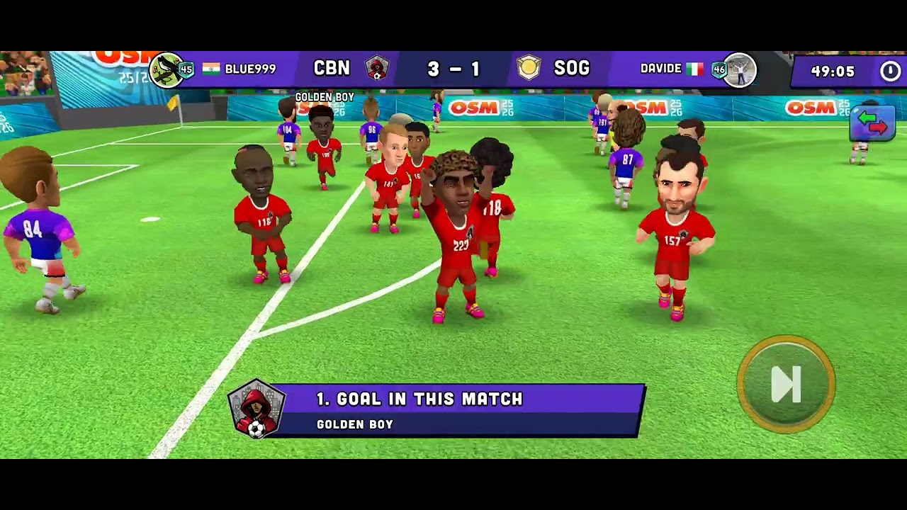 Mini soccer game 1