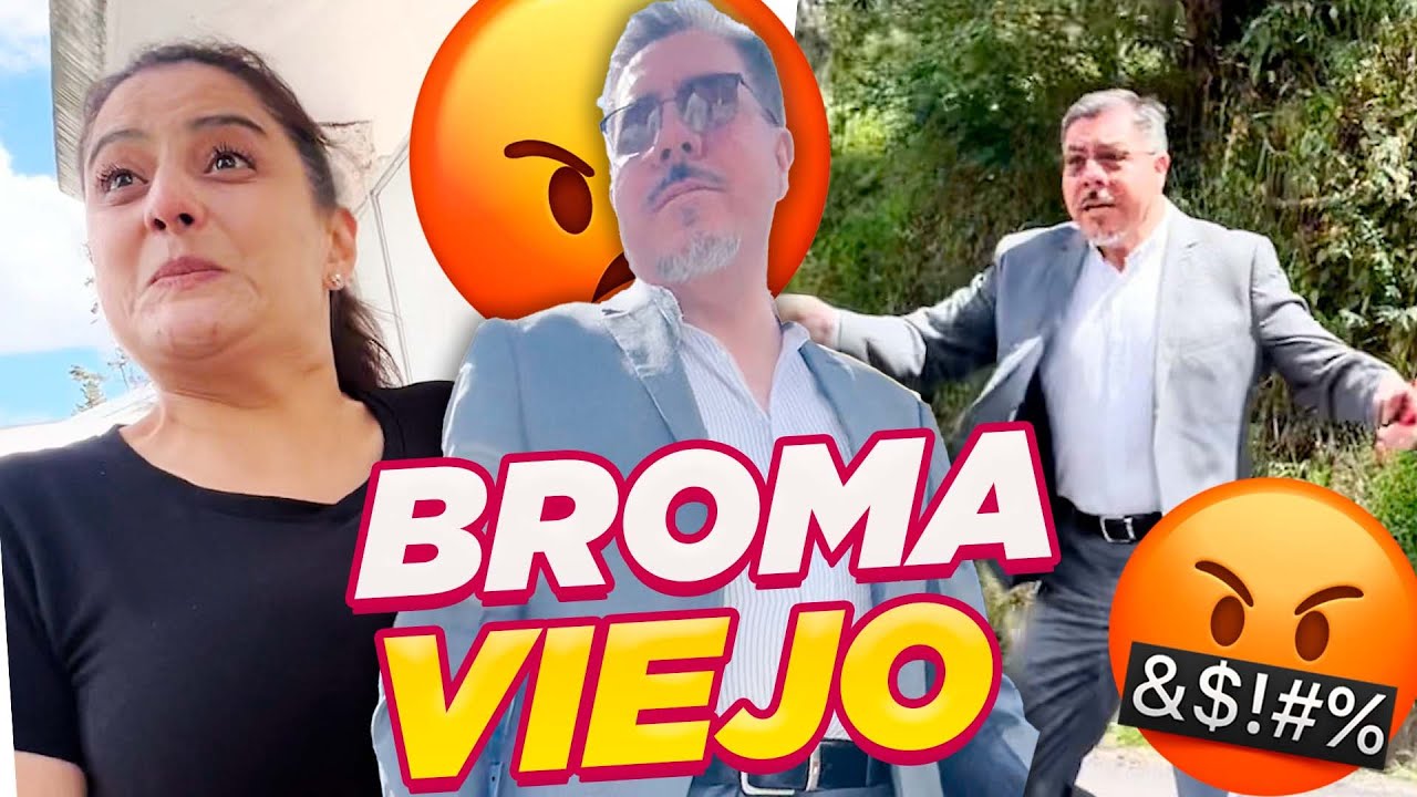 Le HACEMOS LA BROMA DEFINITIVA al VIEJO *termina muy mal* 😬