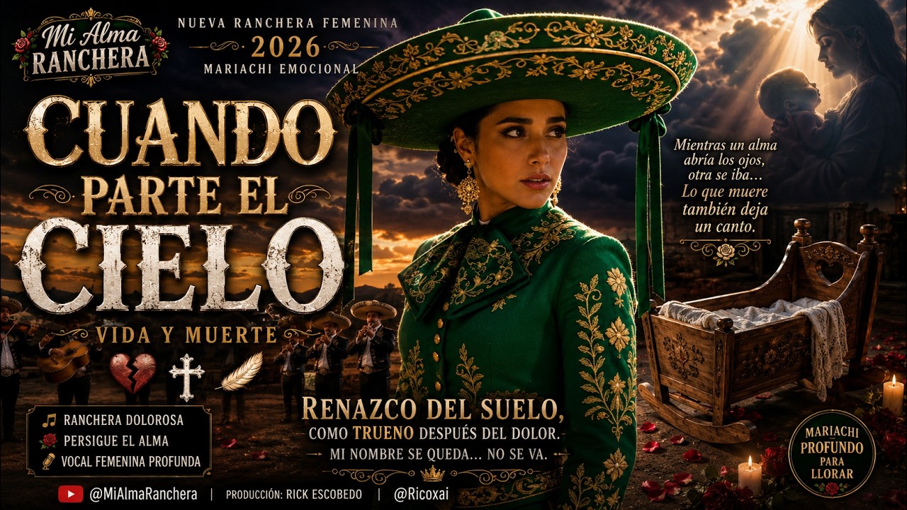 💔 Cuando Parte el Cielo | Ranchera Para Llorar | El Amor Se Rompió