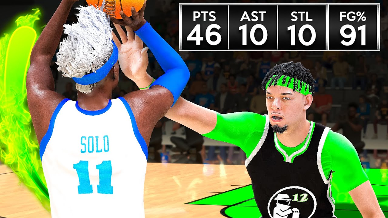 He's the LEAGUE MVP, but had to BEAT ME in the $1,000 FINALS
