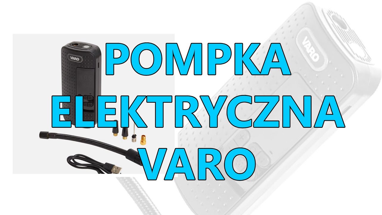 Przenośna elektryczna pompka z Action - Varo VAR10077/23