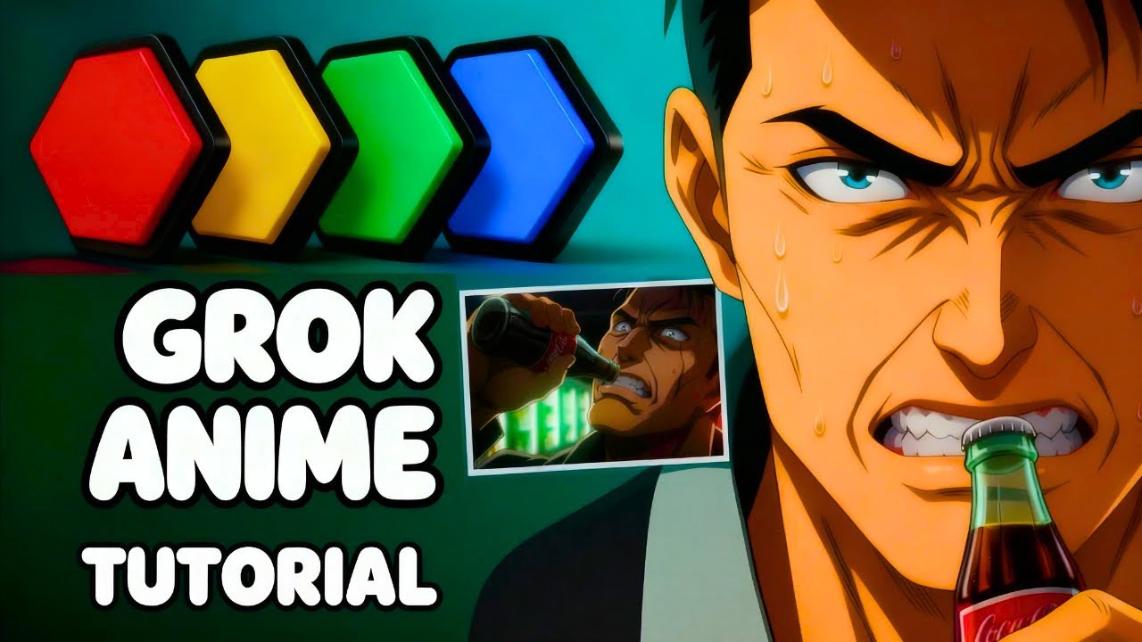 🔥Como Criar Anime com IA GR&Aacute;TIS usando GROK | Tutorial Completo 2025