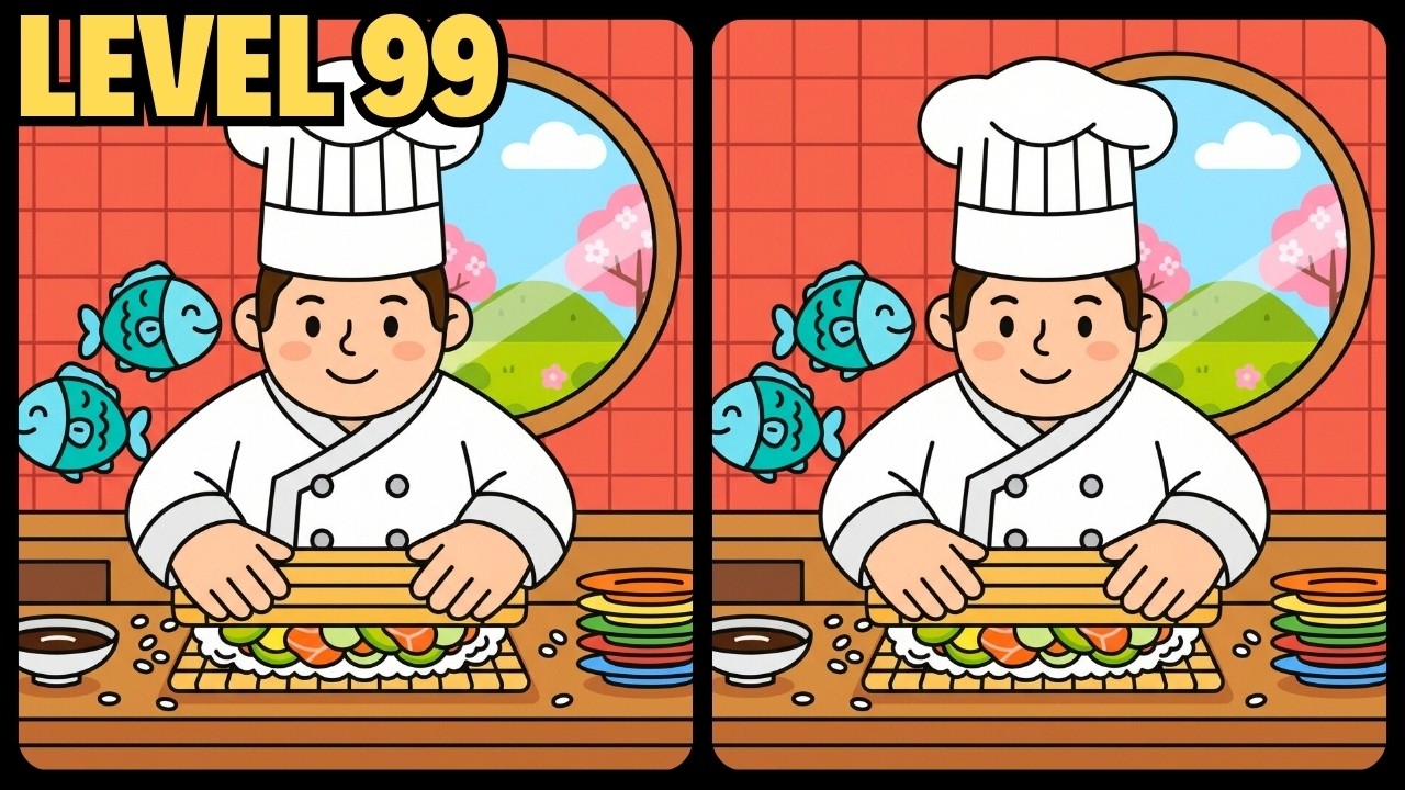 Spot The Difference 🧩 Hardcore Brain Workout! 💪 Non-Stop Puzzles 🚀⏱️ #371