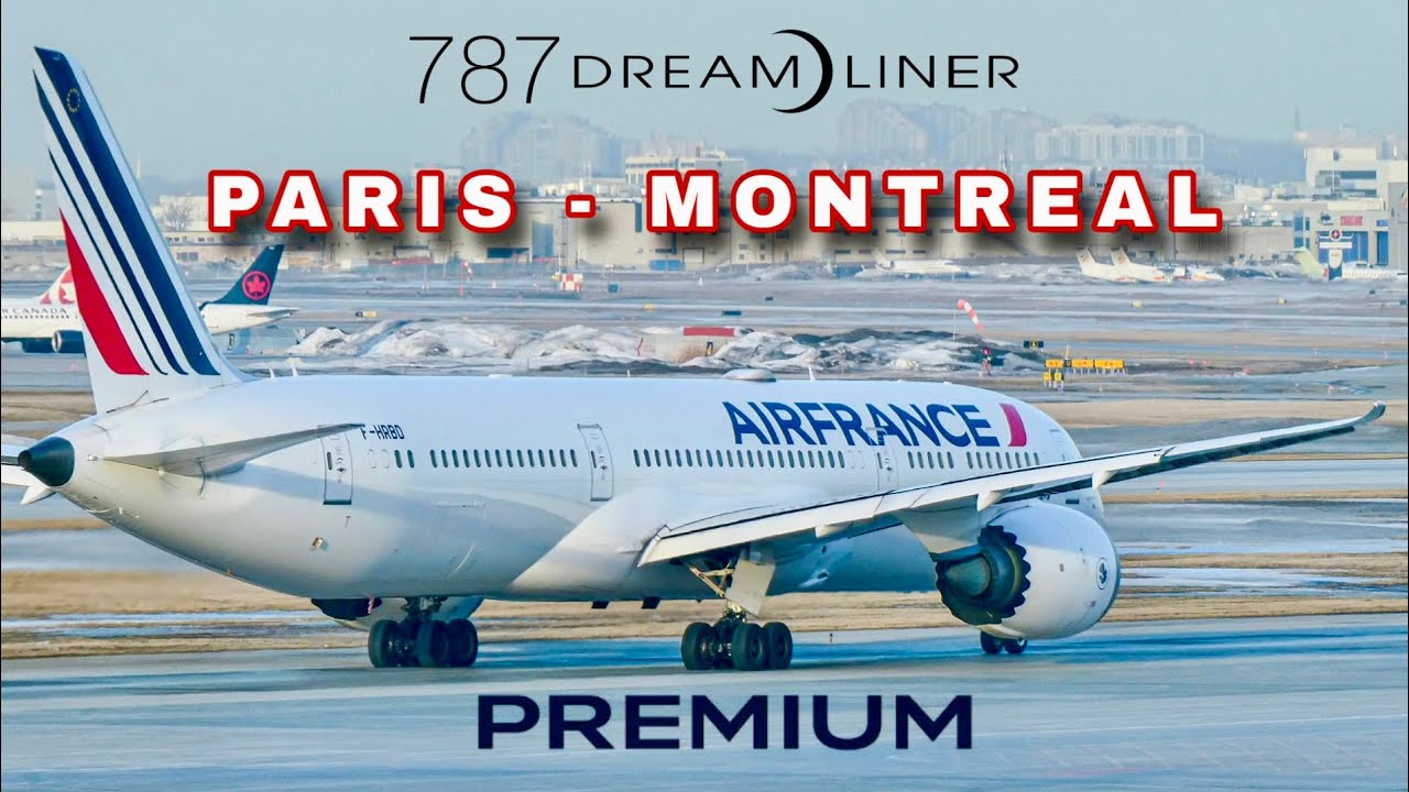 PREMIUM to CANADA 🇨🇦 | Paris - Montreal + Lounge [FULL FLIGHT REPORT]