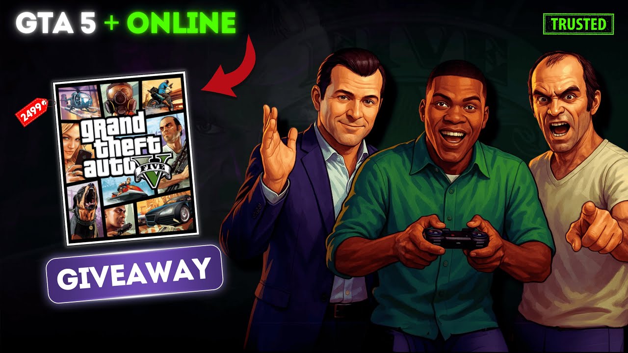 GTA 5 Giveaway | GTA 5 Online | GTA V Giveaway | How to Download GTA 5 | Clash On Fire