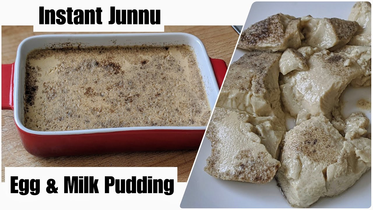 Instant Egg & Milk Pudding || Homemade Instant Junnu Without Colostrum Milk