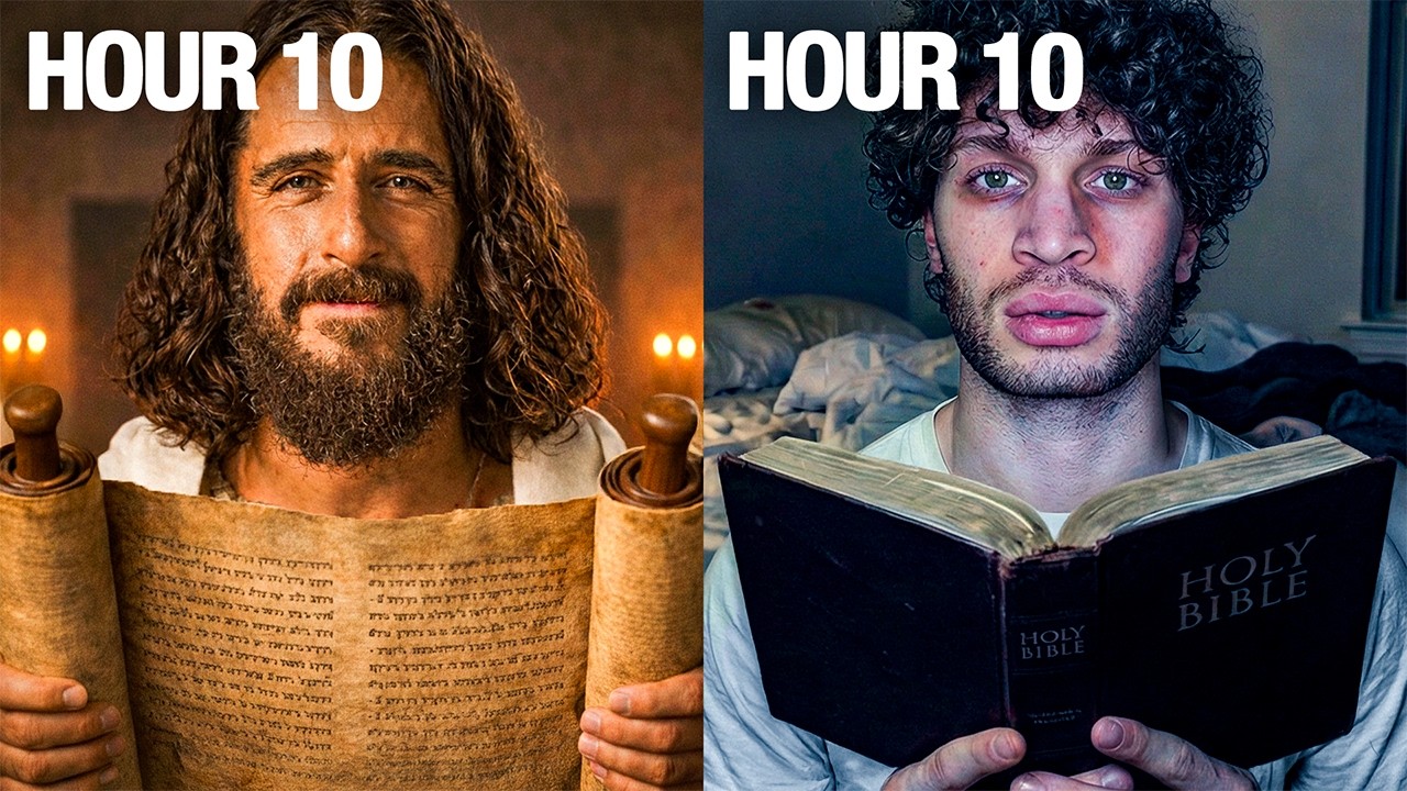 I Tried Jesus' (Insane) Bible Reading Routine for 7 Days
