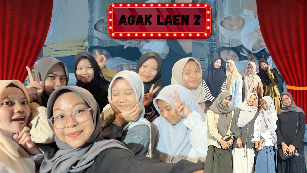 VLOG | pergi nonton agak laen 2 🎬‼️: ngakak sampai akhir film😭✨