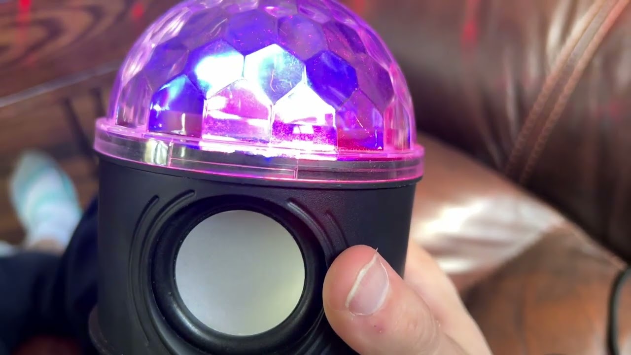 2boom disco speaker on low battery