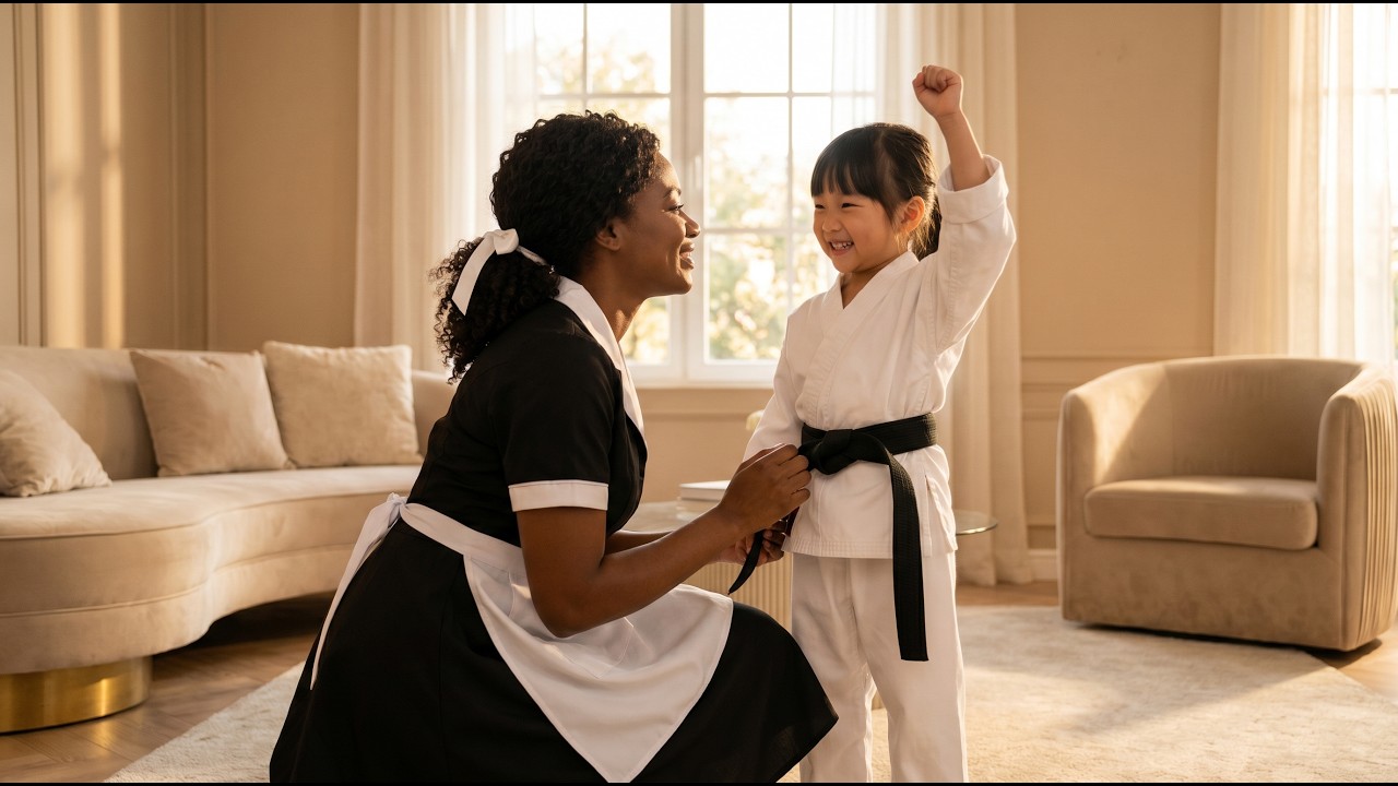 Korean Mafia Boss Stunned as New Black Maid Turns His Bullied Autistic Daughter into a Warrior
