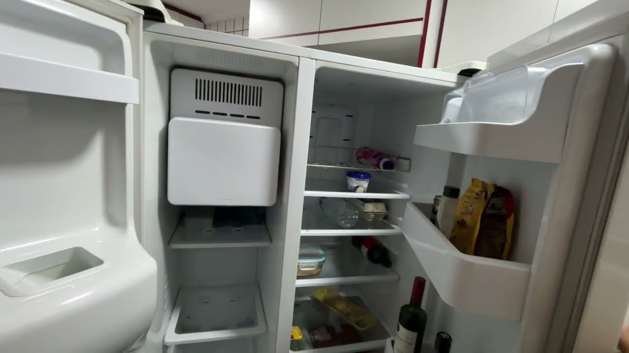 Geladeira Side by Side Samsung RS21 COM VAZAMENTO interno de gás. Como resolver