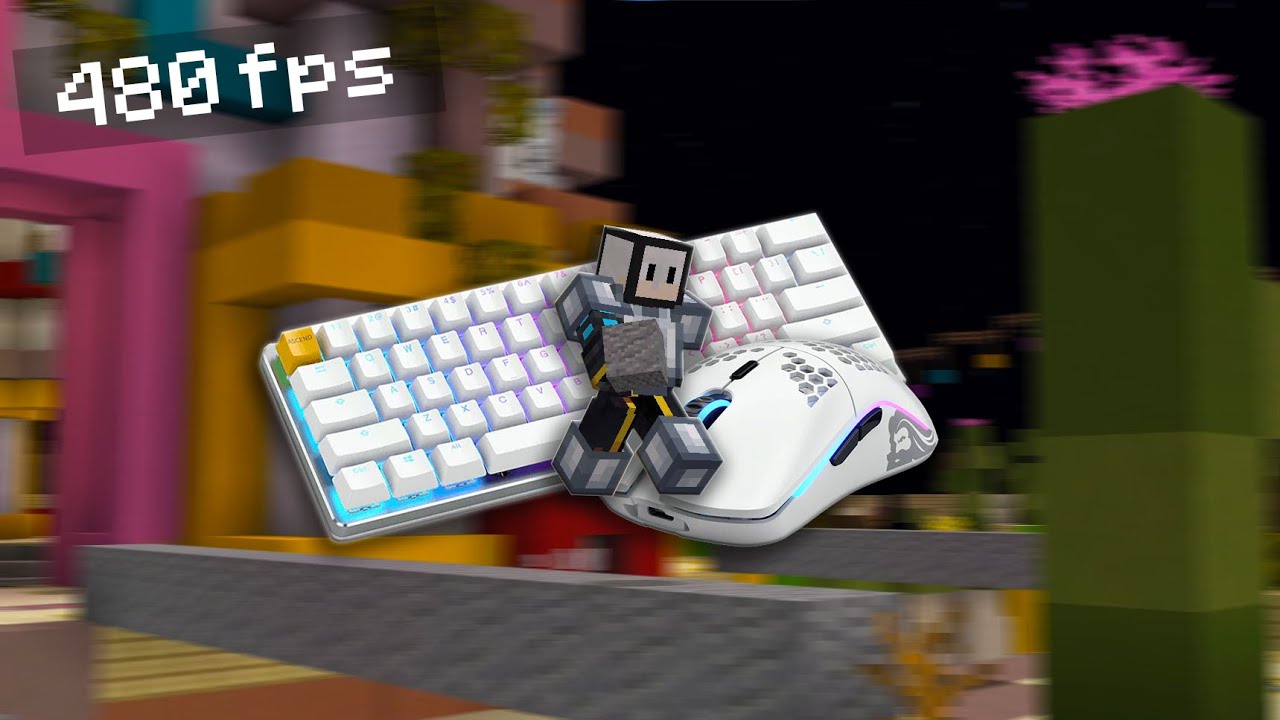 Skywars Duos on 480fps (ASMR+HANDCAM)