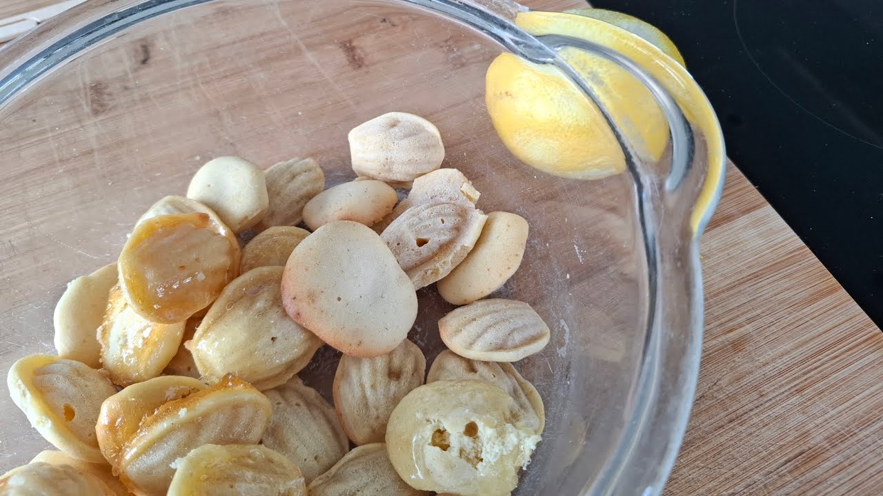 Les madeleine au citron 🍋 